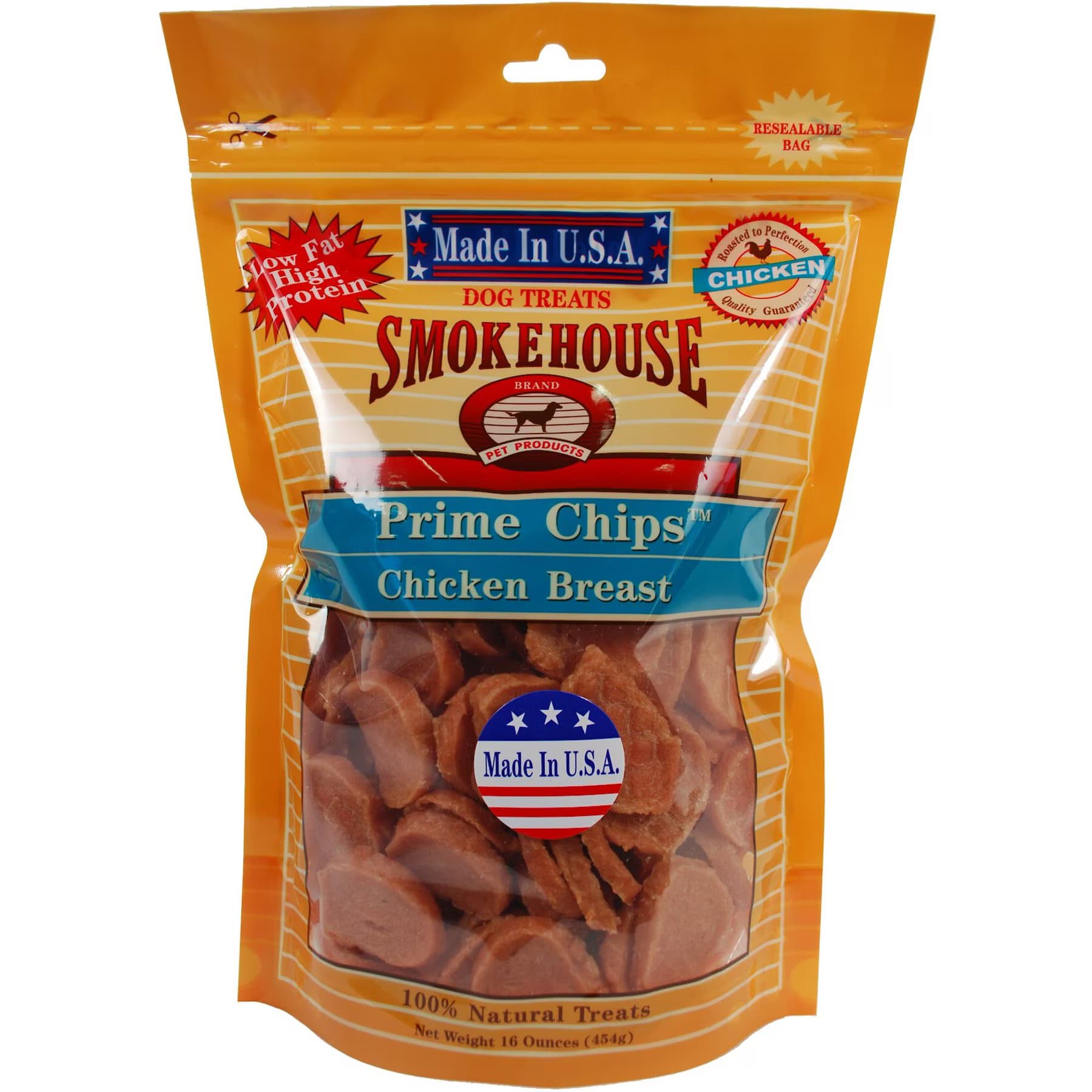 Smokehouse Smokehouse USA Chicken Breast Prime Chips Dog Treats