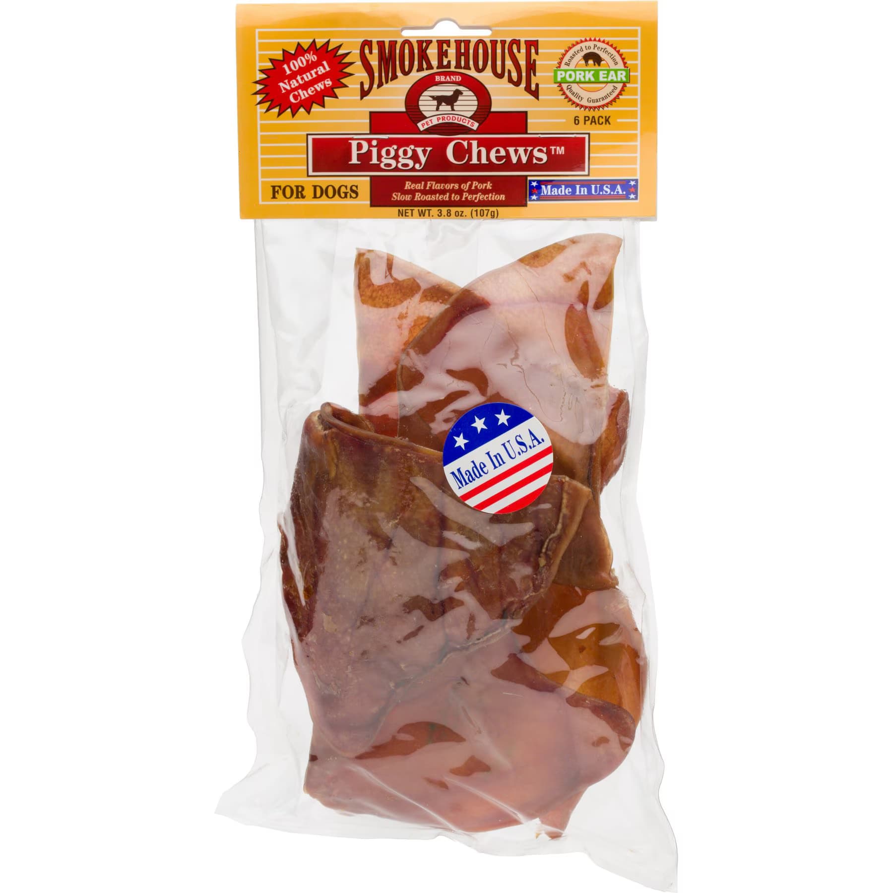 Smokehouse Smokehouse USA Piggy Chews Dog Treats