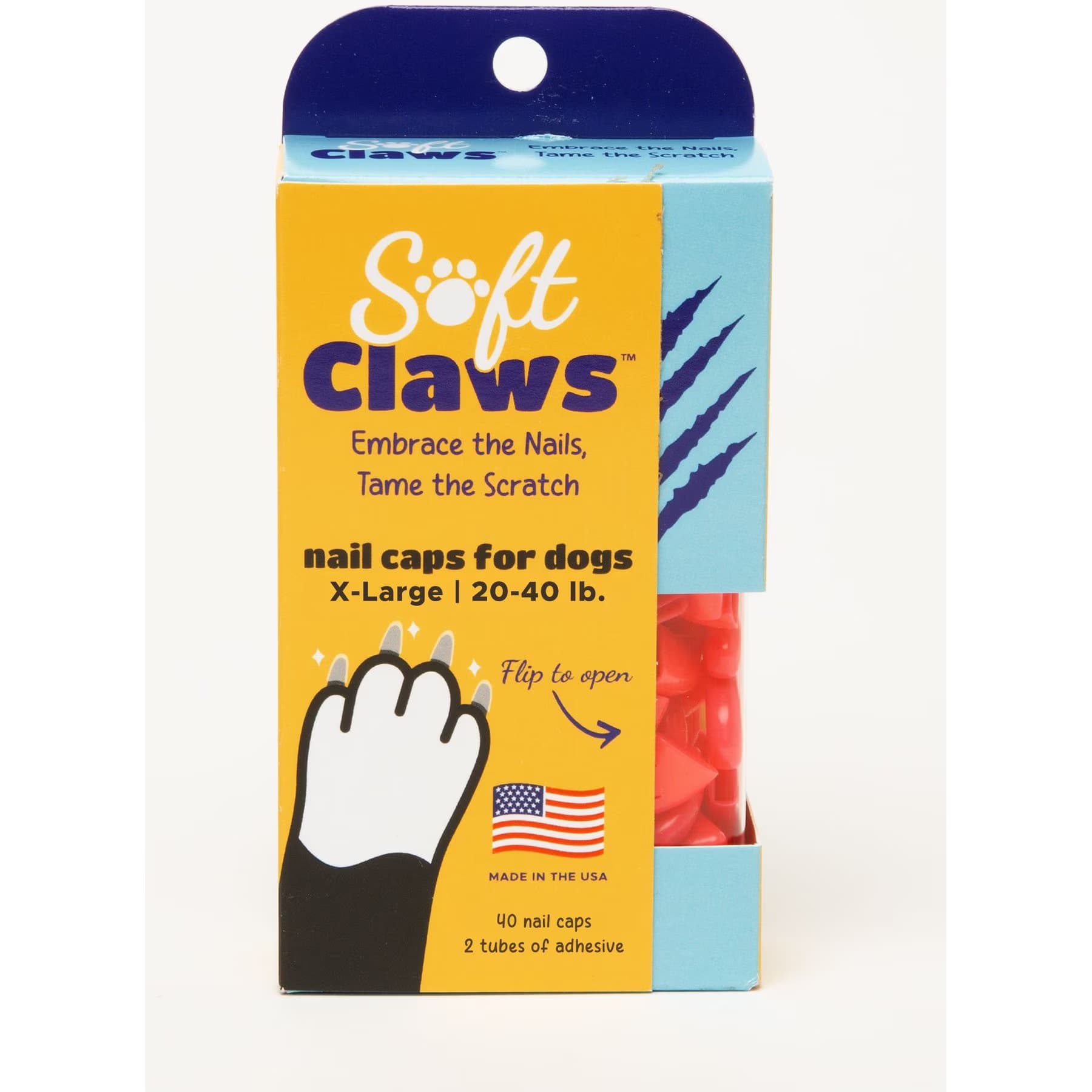 Soft Claws Pink Soft Claws Nail Caps for Dogs