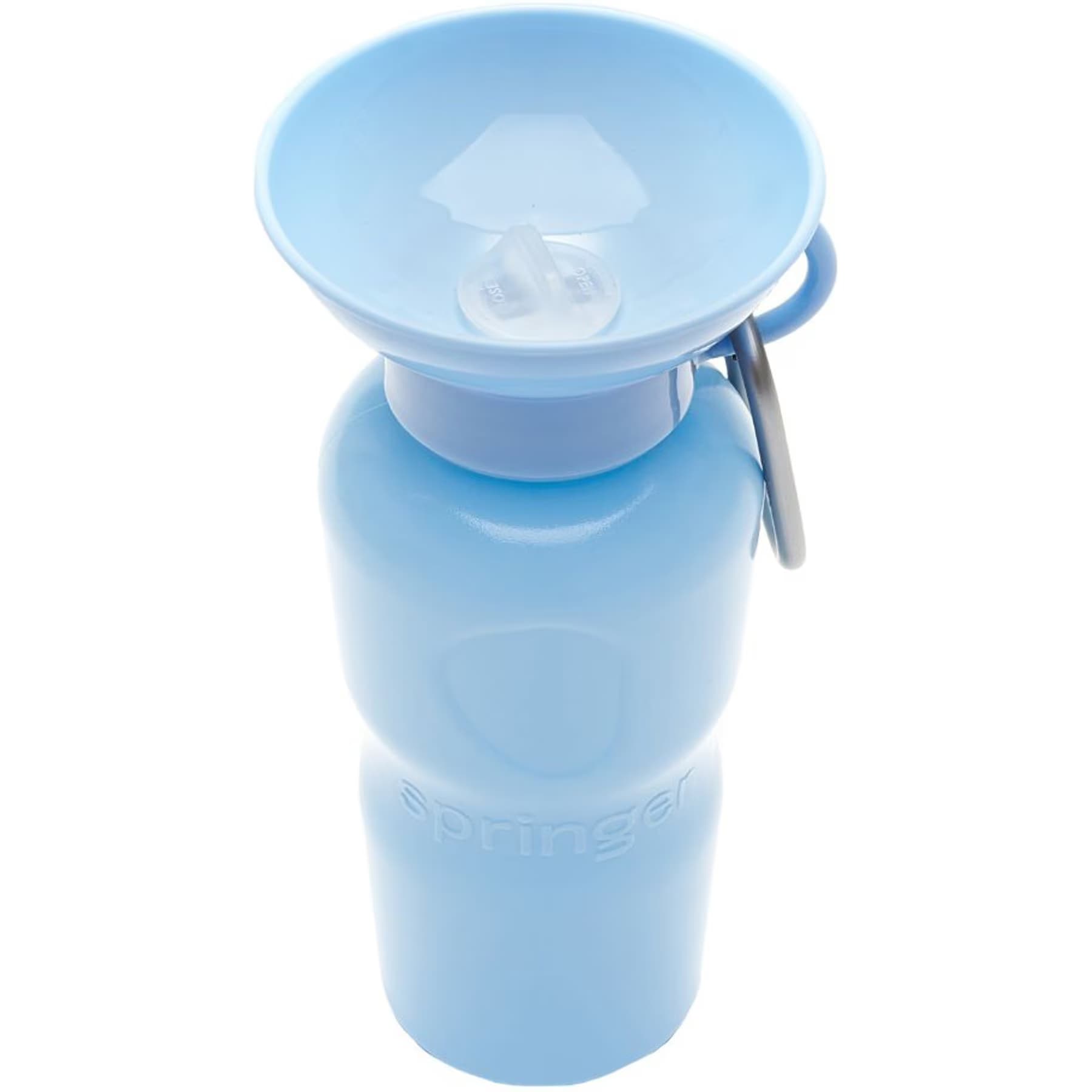 Springland Springland Travel Dog Bottle, Sky Blue, 22-oz