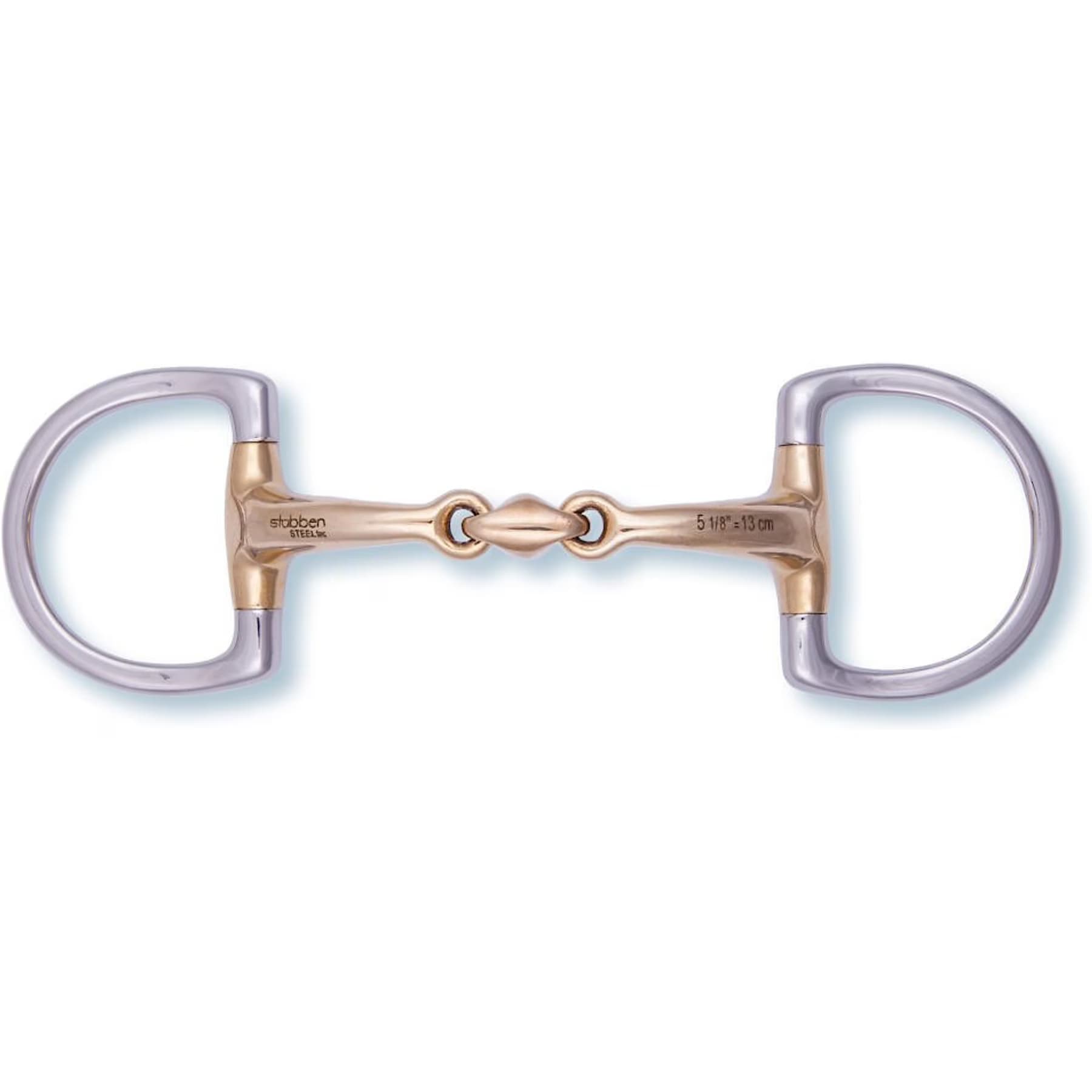 Stubben Anatomic D-Ring Horse Bit, 16-mm, 5.25-in — view 3