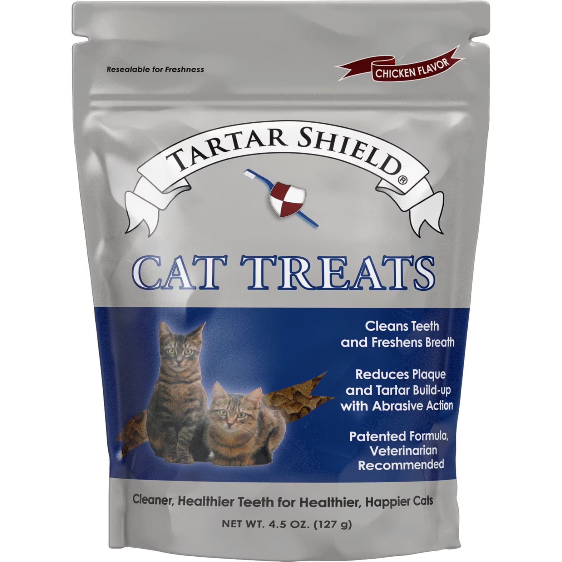 Tartar Shield Tartar Shield Wholesome & All-Natural Bites Tasty Chicken Flavor Cat Dental Treat