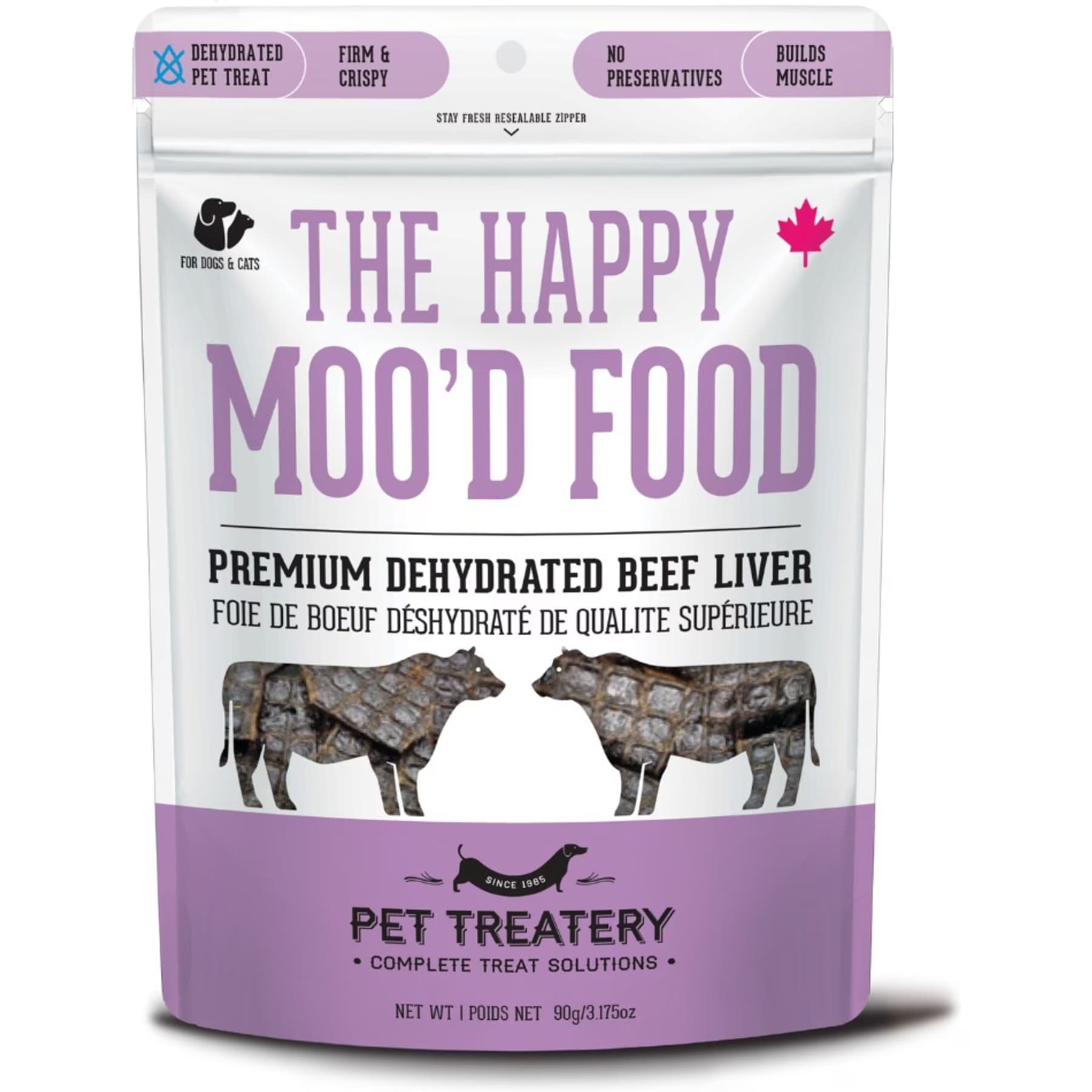 The Granville Island Pet Treatery The Granville Island Pet Treatery The Happy Moo’D Food Dehydrated Beef Liver Dog & Cat Treats
