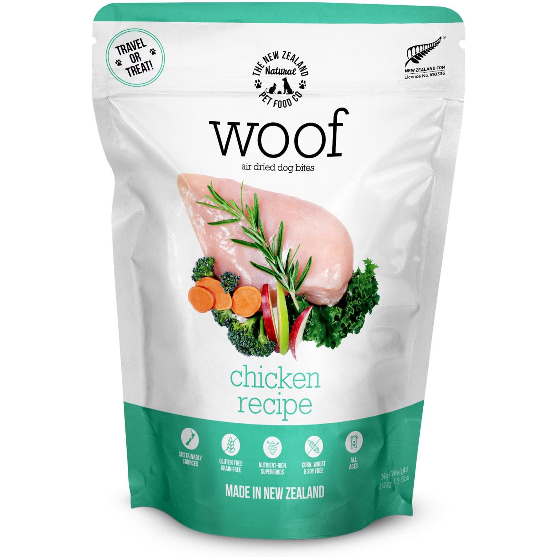 The New Zealand Natural Pet Food Co. The New Zealand Natural Pet Food Co. Woof Chicken Air Dried Dog Food
