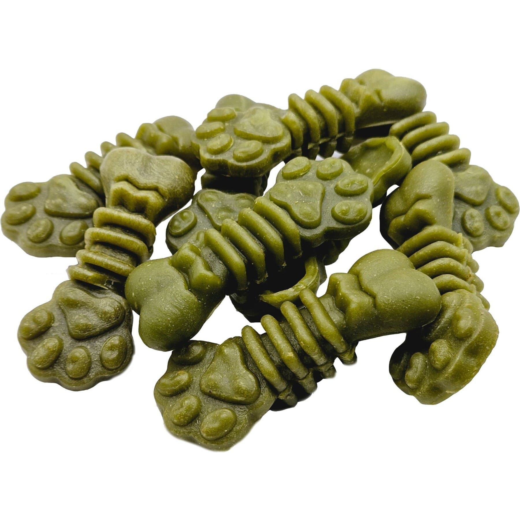 The Treat Shack Medium/Large Paw Bone Shaped Dental Mint Flavored Dog Treat — view 2