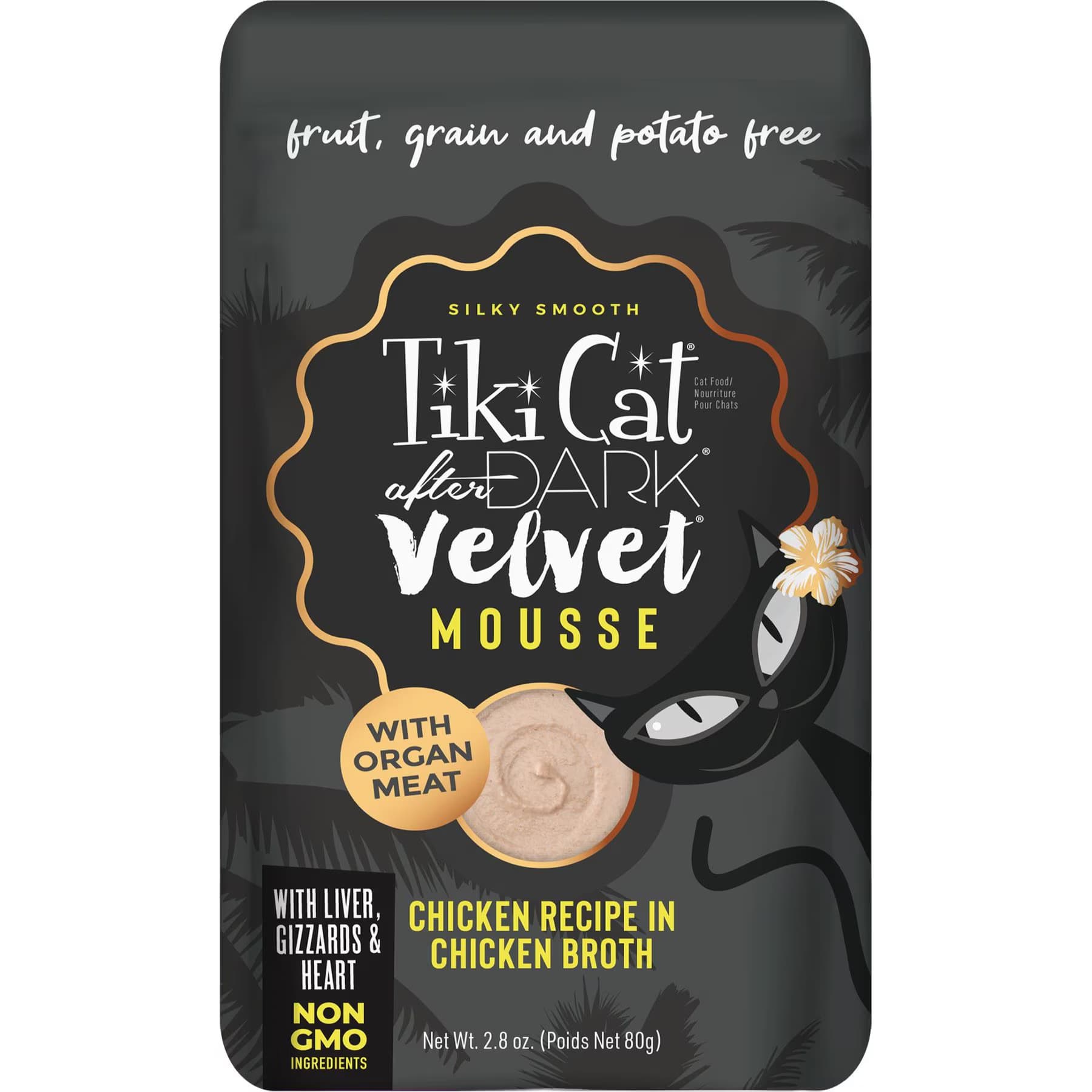 Tiki Cat Tiki Cat After Dark Velvet Mousse Chicken Grain-Free Wet Cat Food