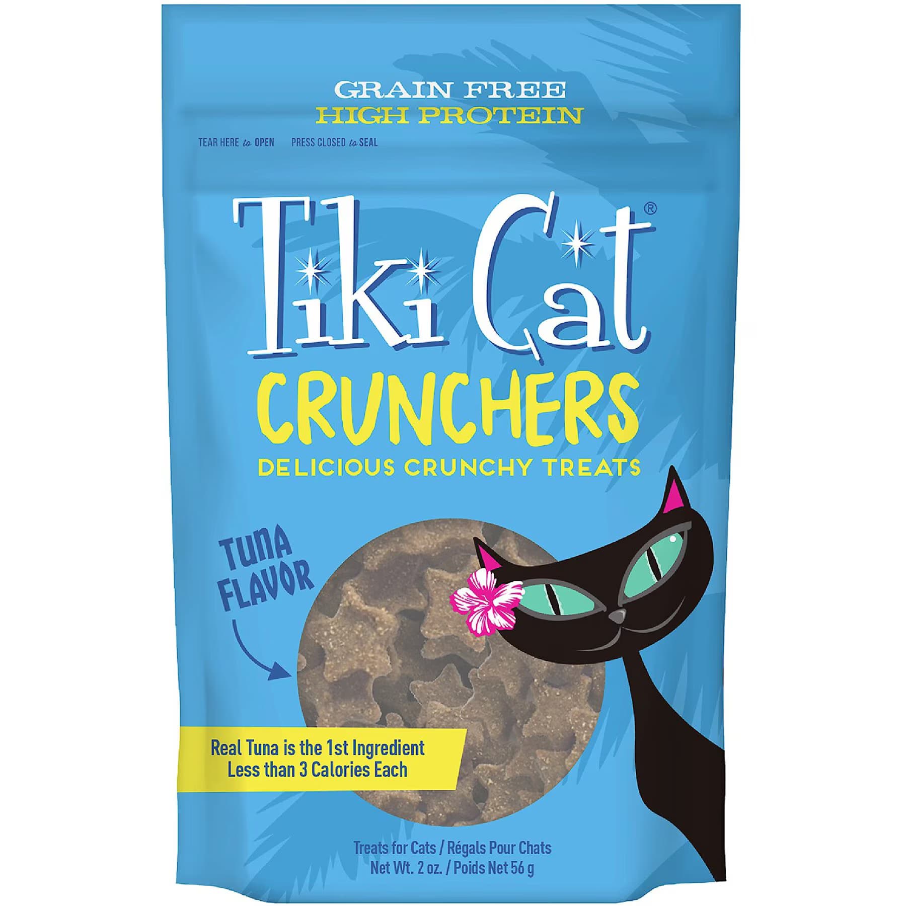 Tiki Cat Tiki Cat Crunchers Tuna Flavor Cat Treats