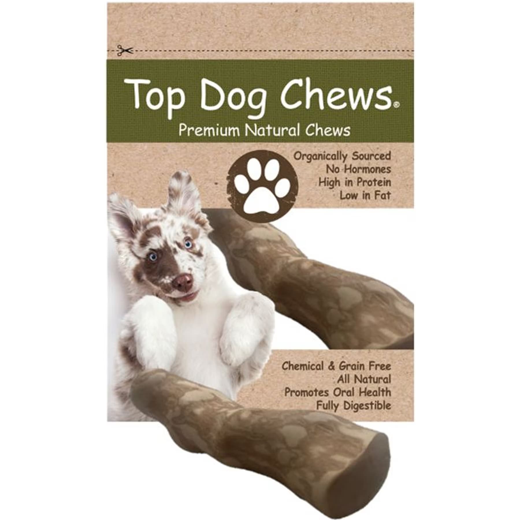 Top Dog Chews Top Dog Chews Coffee Wood Chew Dog Treats, Large