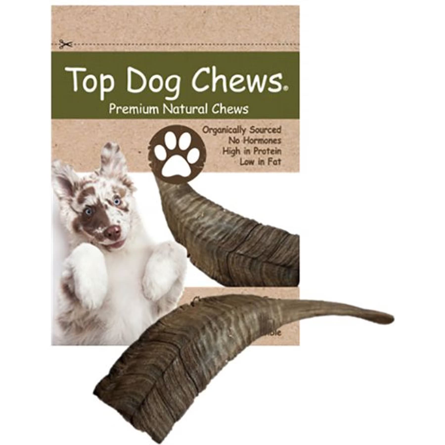 Top Dog Chews Top Dog Chews Goat Horn Dog Treats, Large