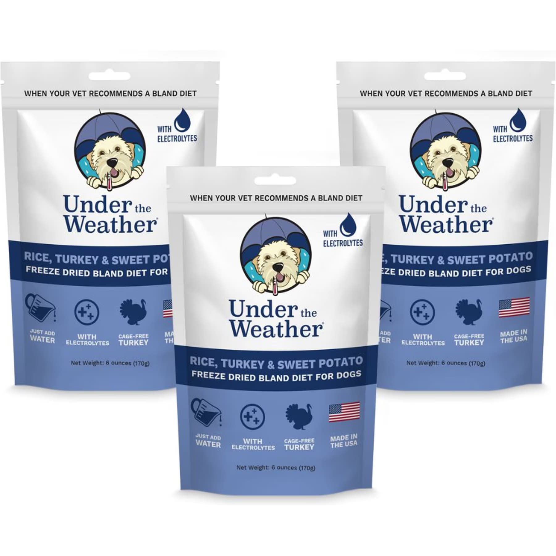 Under the Weather Under the Weather Rice, Turkey & Sweet Potato Freeze-Dried Dog Food