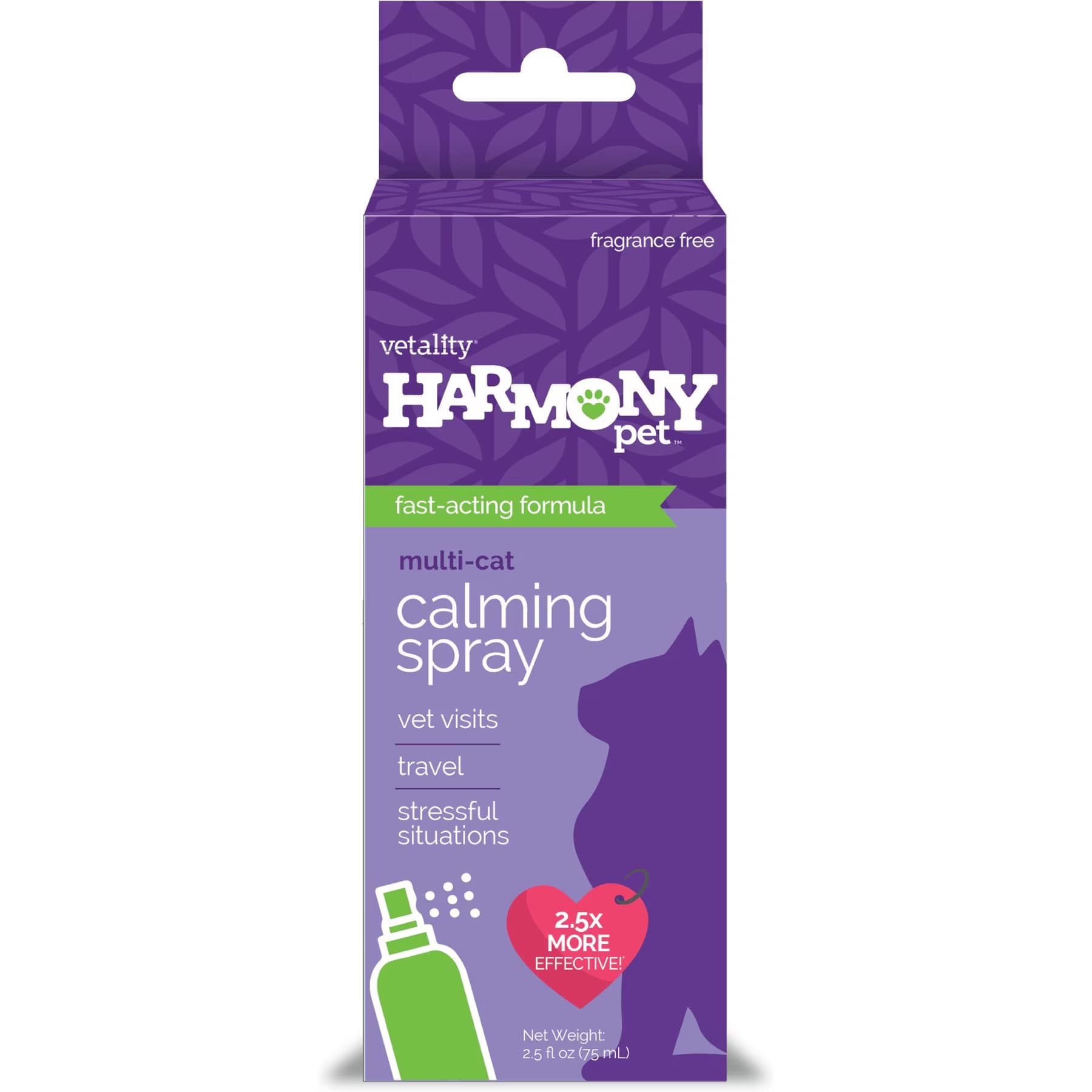 Vetality Vetality Harmony Pet Calming Spray for Cats, 1.62-fl oz