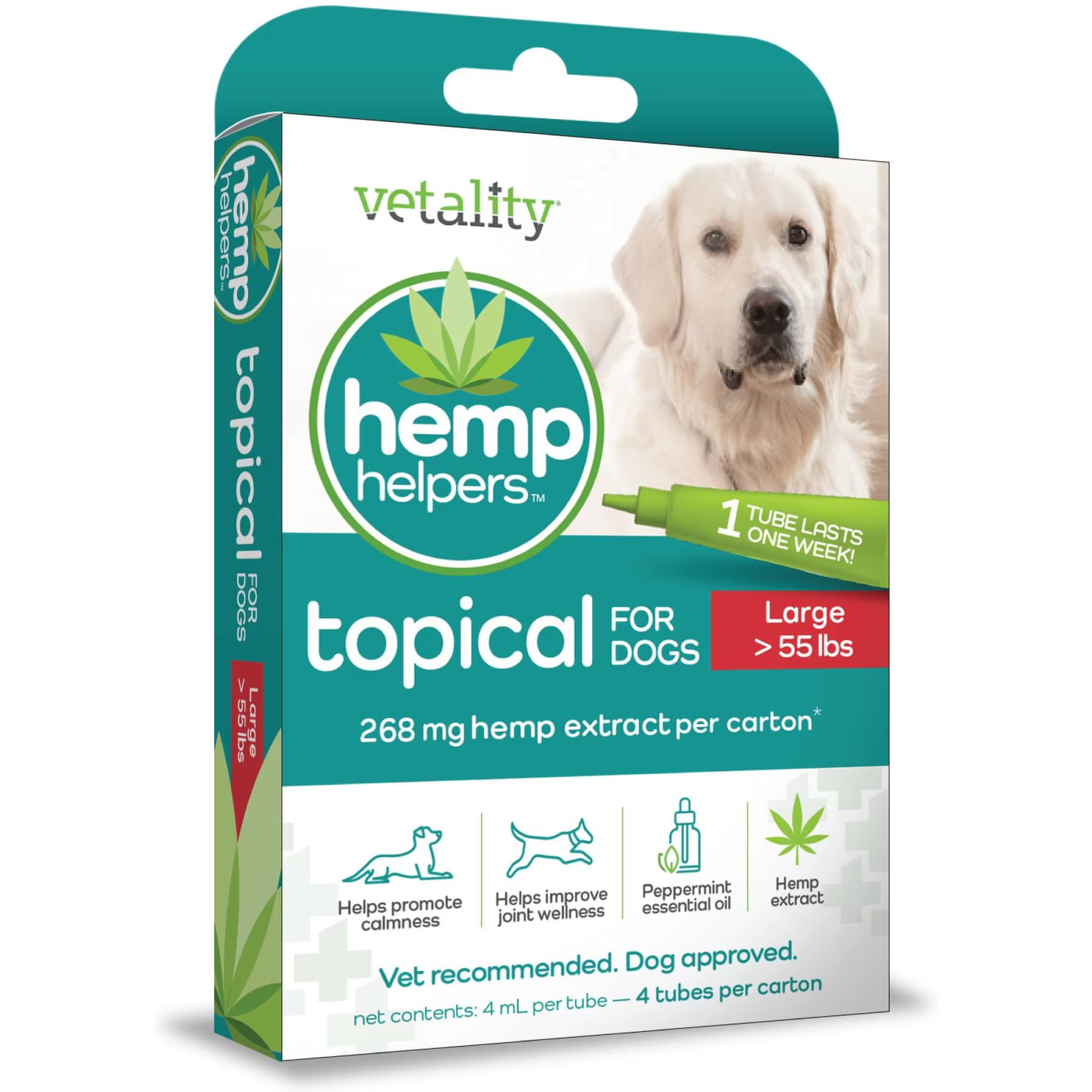 Vetality Hemp Helpers Topical for Dogs, 3-ml — view 2