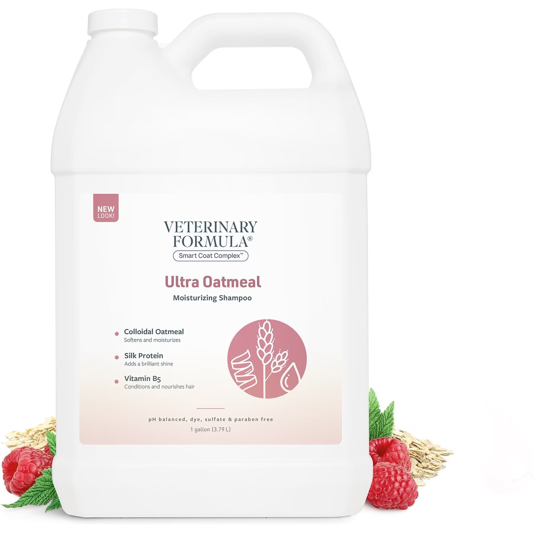 Veterinary Formula Smart Coat Complex Veterinary Formula Smart Coat Complex Ultra Oatmeal Moisturizing Shampoo for Dogs, 17-fl oz bottle