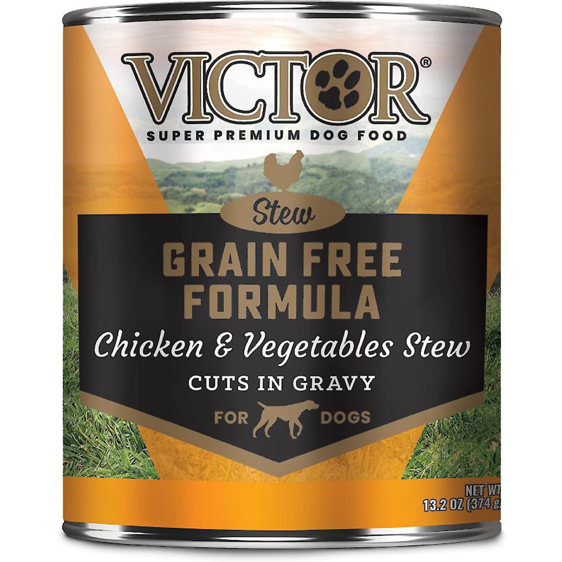 VICTOR Grain-Free Chicken & Vegetables Stew Cuts Chicken & Vegetable Wet Dog Food or Topper — view 2