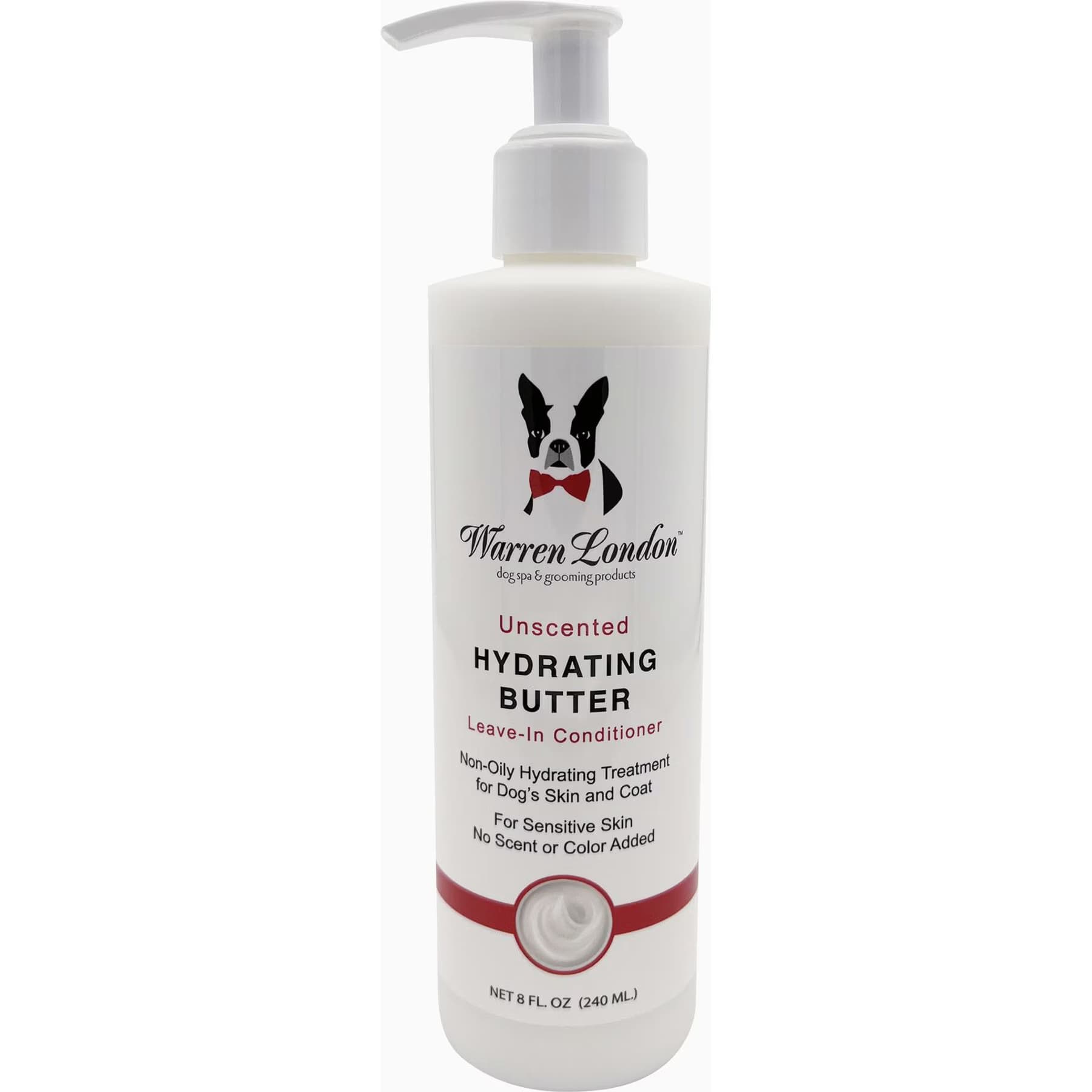Warren London Warren London Unscented Hydrating Butter Leave In Dog Conditioner, 8-fl oz bottle