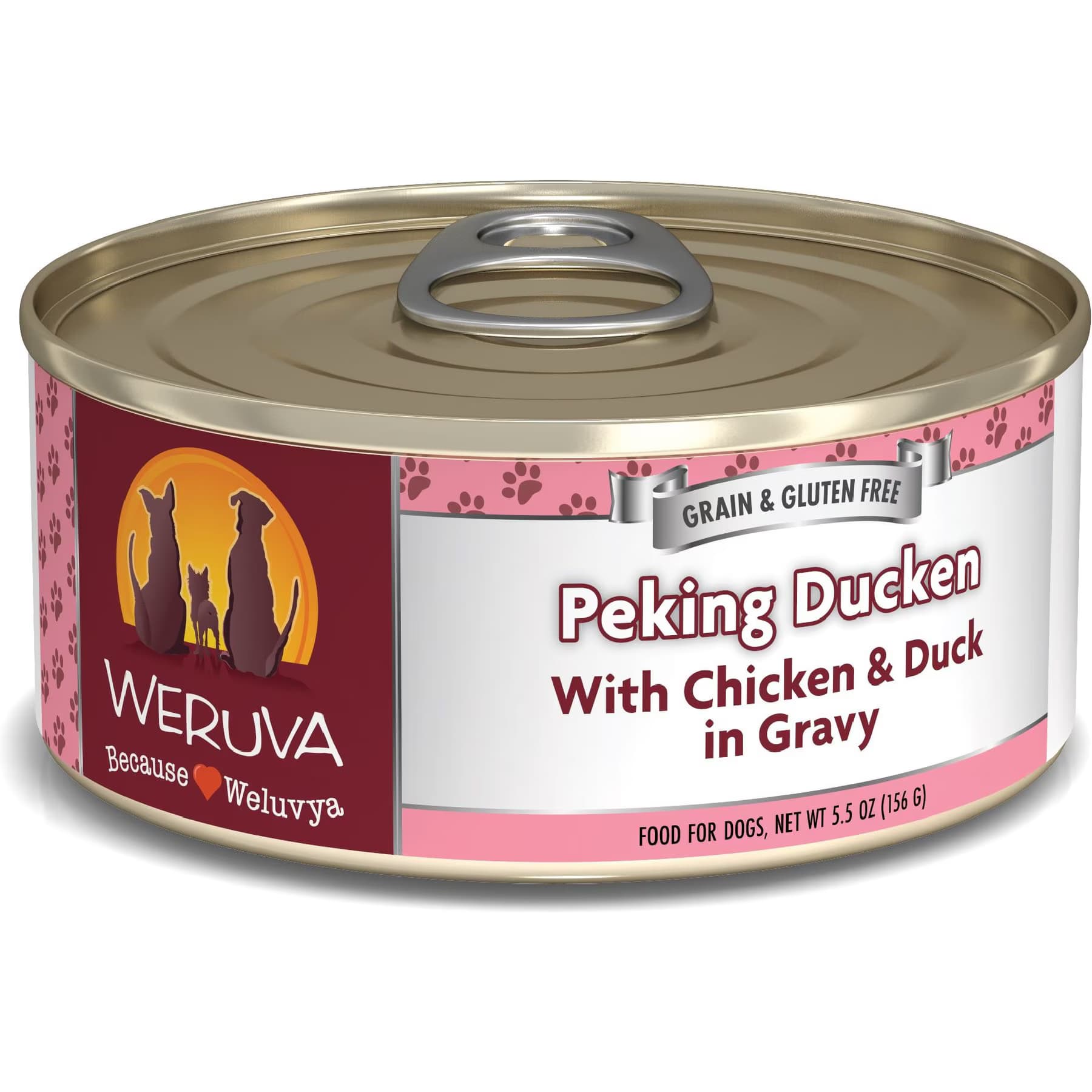 Weruva Weruva Peking Ducken with Chicken & Duck in Gravy Grain-Free Canned Dog Food, 5.5-oz