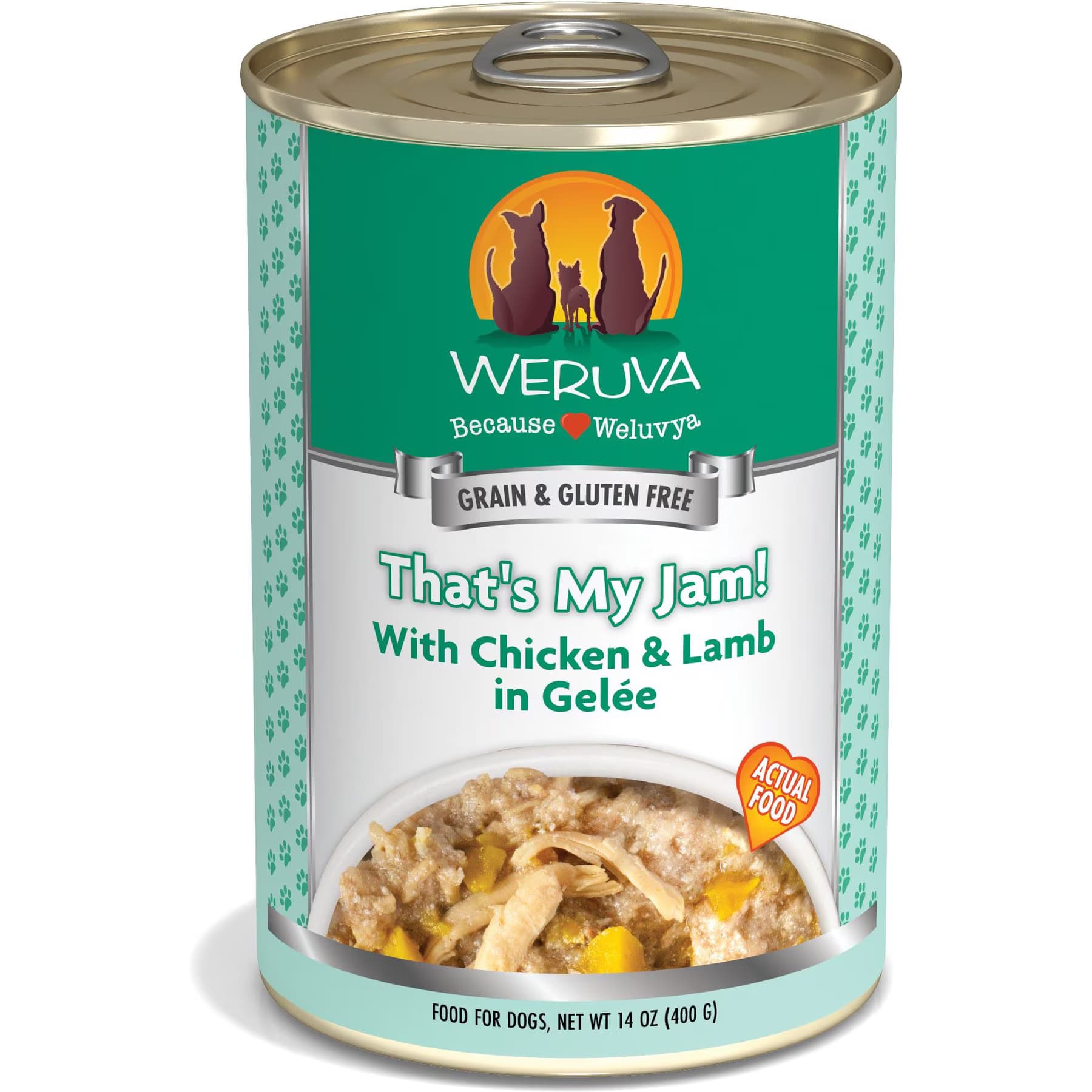 Weruva That's My Jam! with Chicken & Lamb in Gelee Grain-Free Canned Dog Food, 5.5-oz — view 2