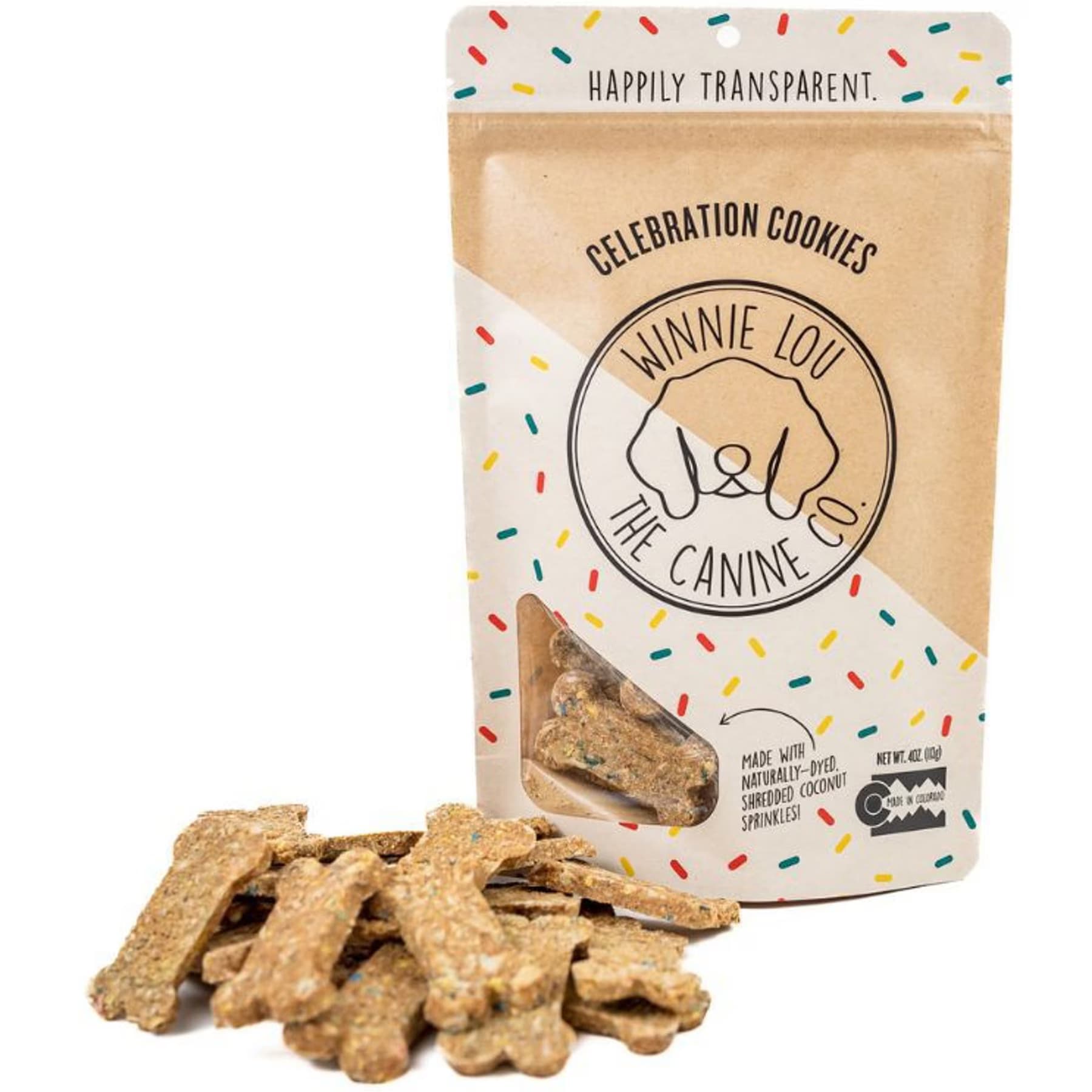 Winnie Lou Winnie Lou Celebration Cookies Crunchy Dog Treats