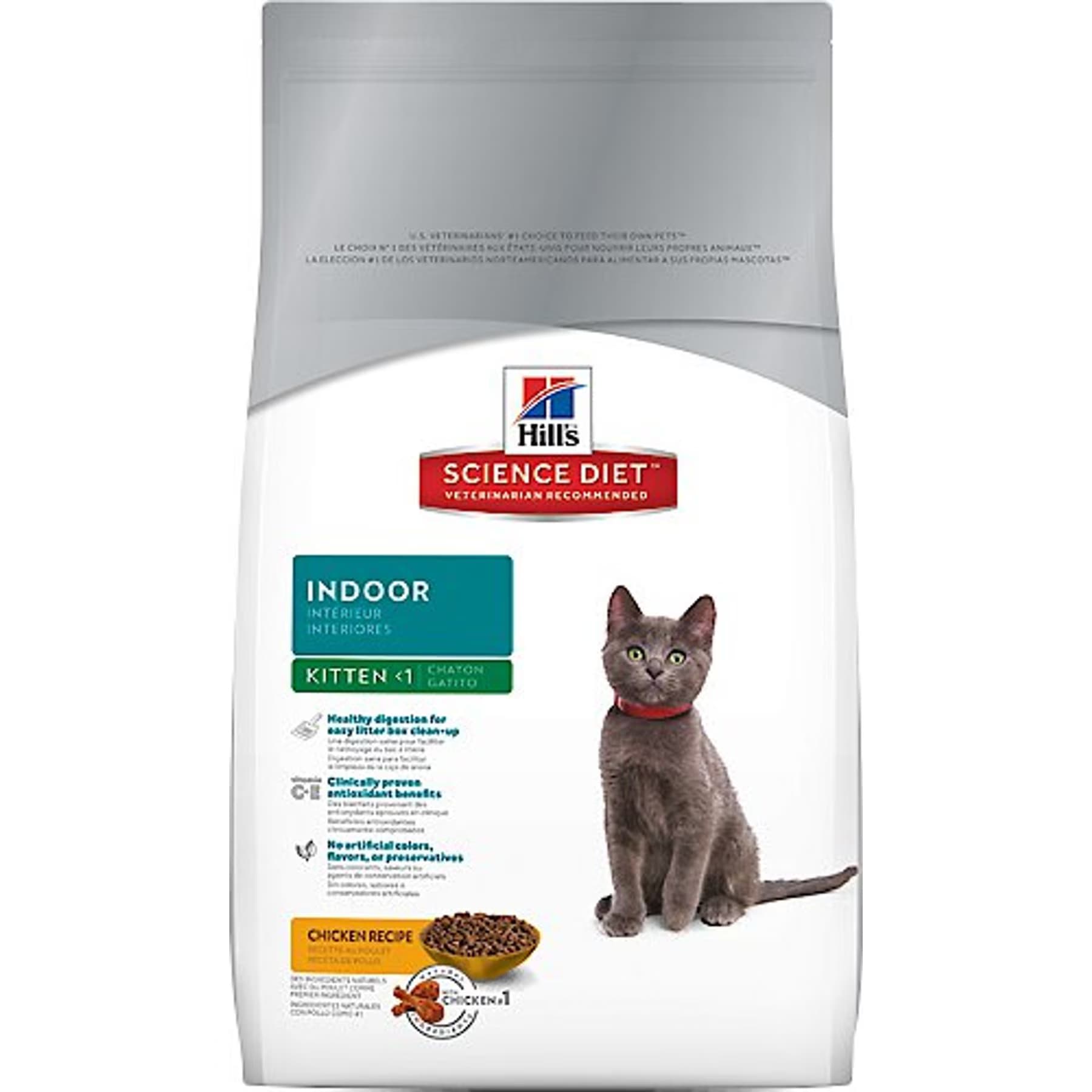 Hill's Science Diet Kitten Indoor Dry Cat Food — view 3