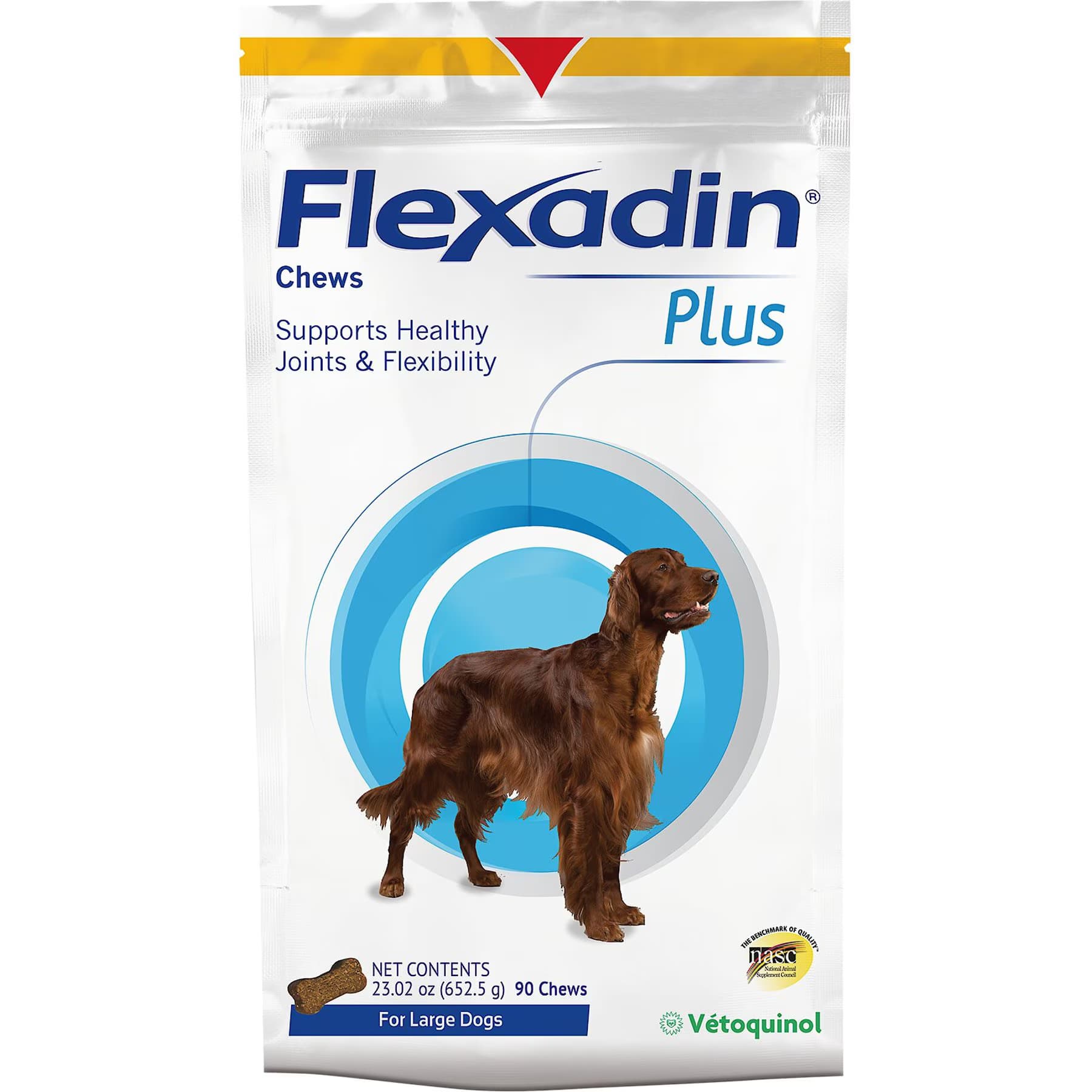 Vetoquinol Vetoquinol Flexadin Plus Large Dogs Breed Soft Chews Joint Supplement for Dogs