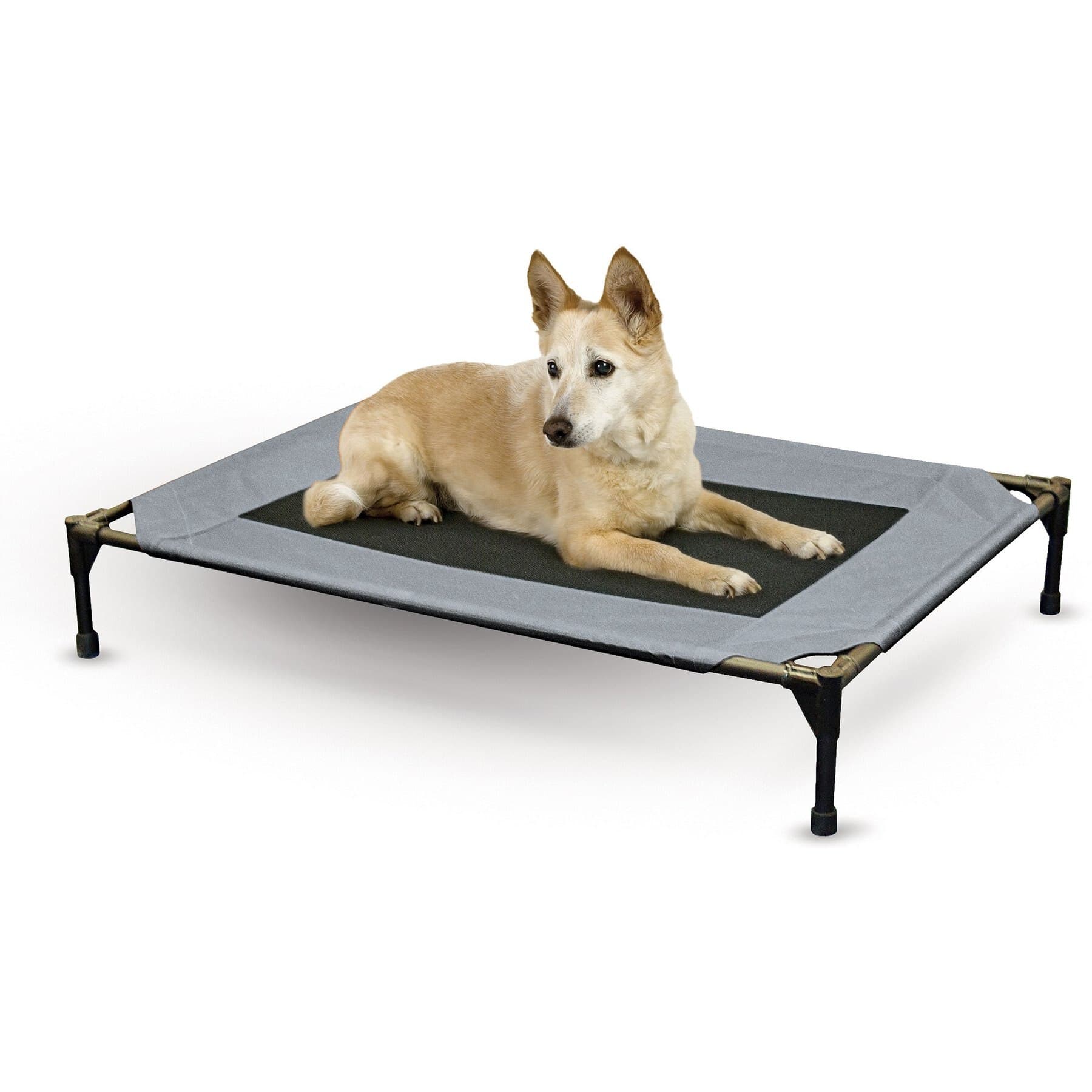 K&H Pet Products Original Pet Cot Elevated Pet Bed, Gray, X-Large — view 3