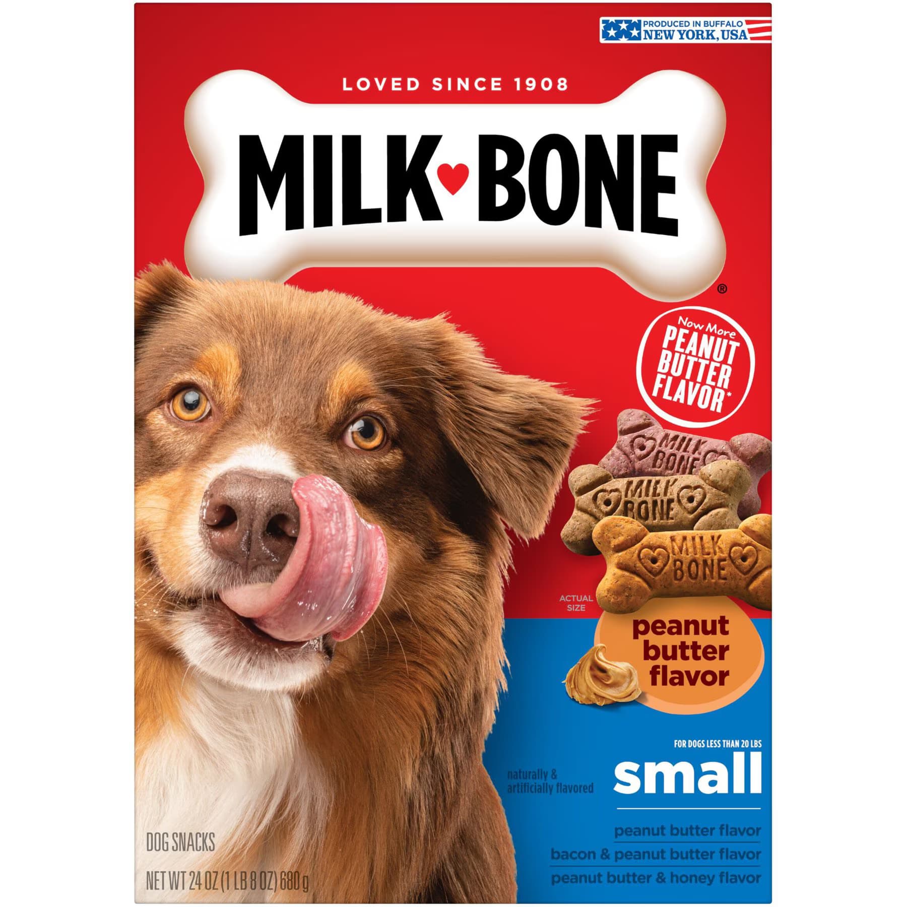 Milk-Bone Milk-Bone Peanut Butter Flavor Crunchy Small Dog Treats