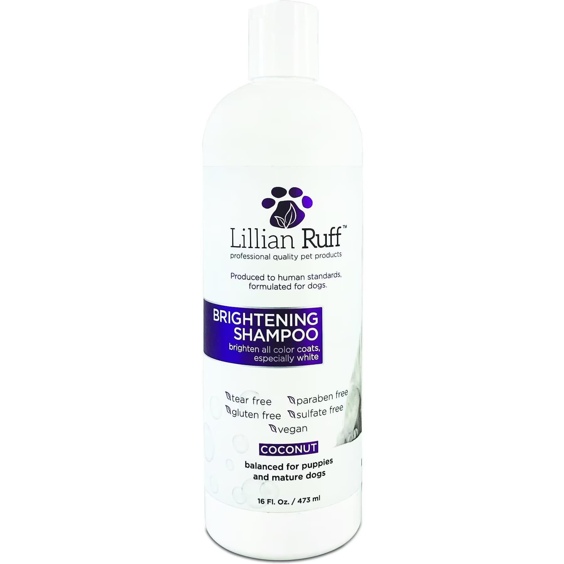 Lillian Ruff Lillian Ruff Brightening Dog & Cat Shampoo, 16-fl oz bottle