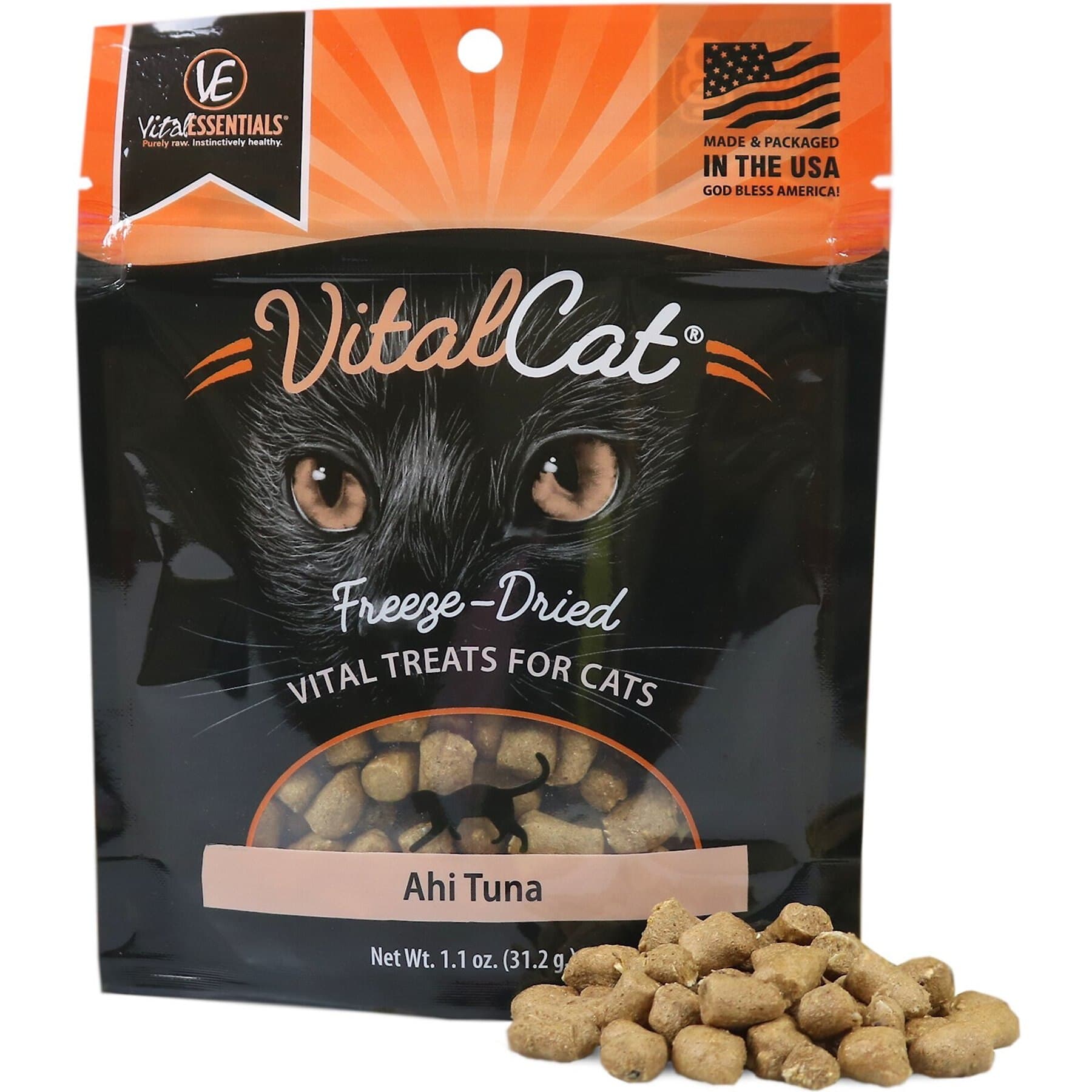 Vital Essentials Vital Essentials Ahi Tuna Bites Freeze-Dried Cat Treats
