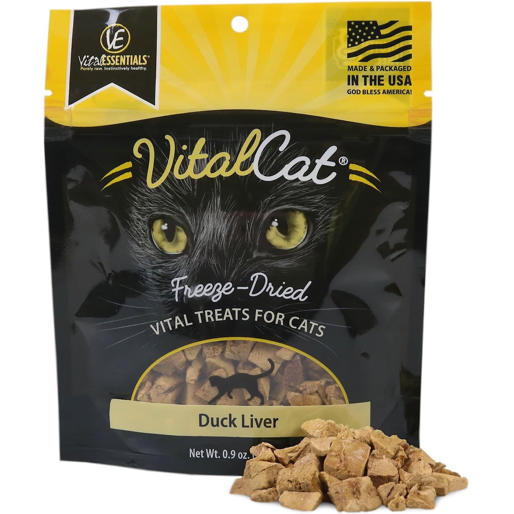 Vital Essentials Vital Essentials Duck Liver Single Ingredient Freeze-Dried Cat Treats