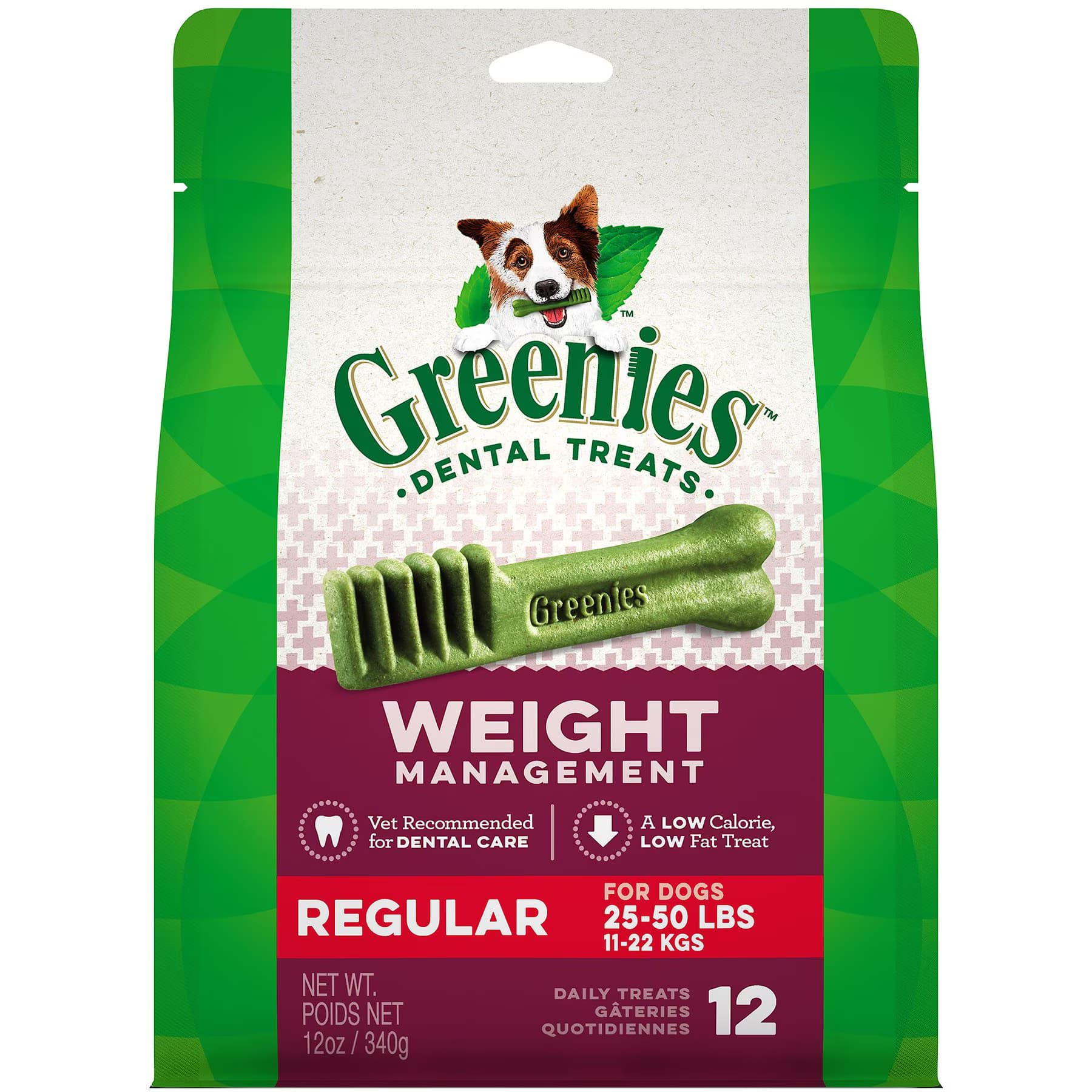 Greenies Greenies Weight Management Regular Natural Dental Dog Treats