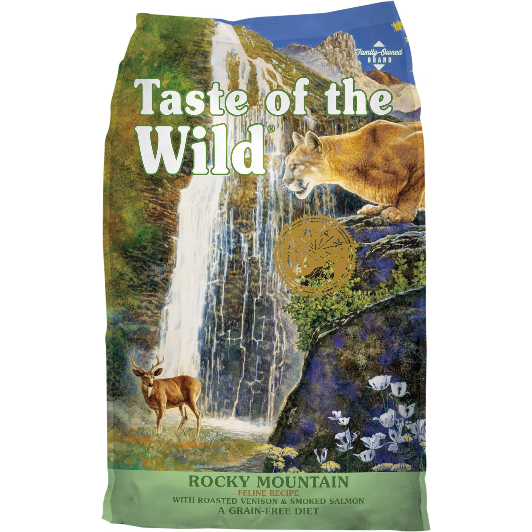Taste of the Wild Taste of the Wild Rocky Mountain Roasted Venison & Smoke-Flavored Salmon Grain-Free Dry Cat Food