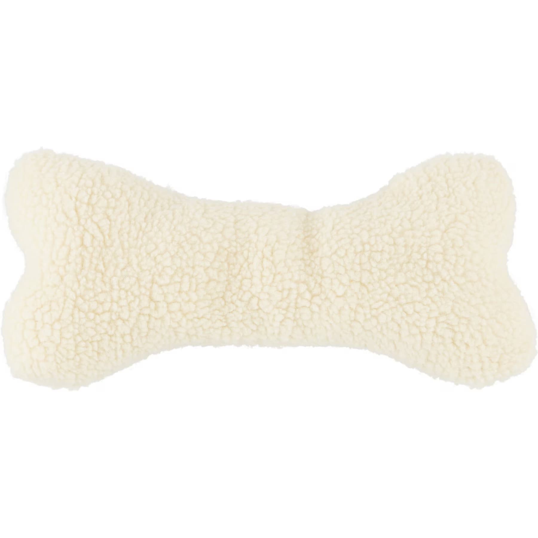 Ethical Pet Ethical Pet Fleece Bone Squeaky Tough Plush Dog Toy, 12-in