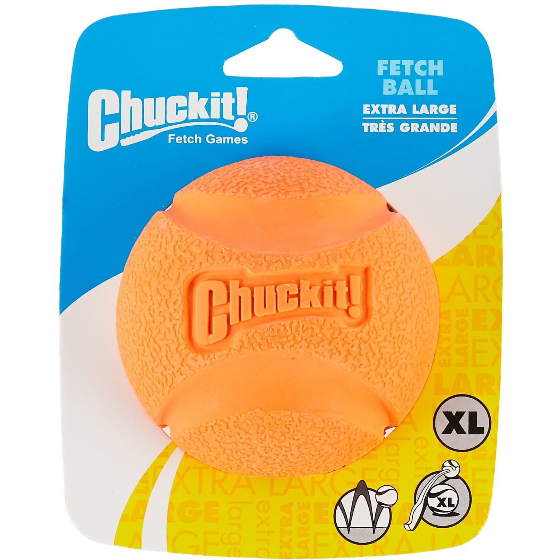Chuckit! Fetch Ball Dog Toy, Color Varies, Medium, Original — view 5