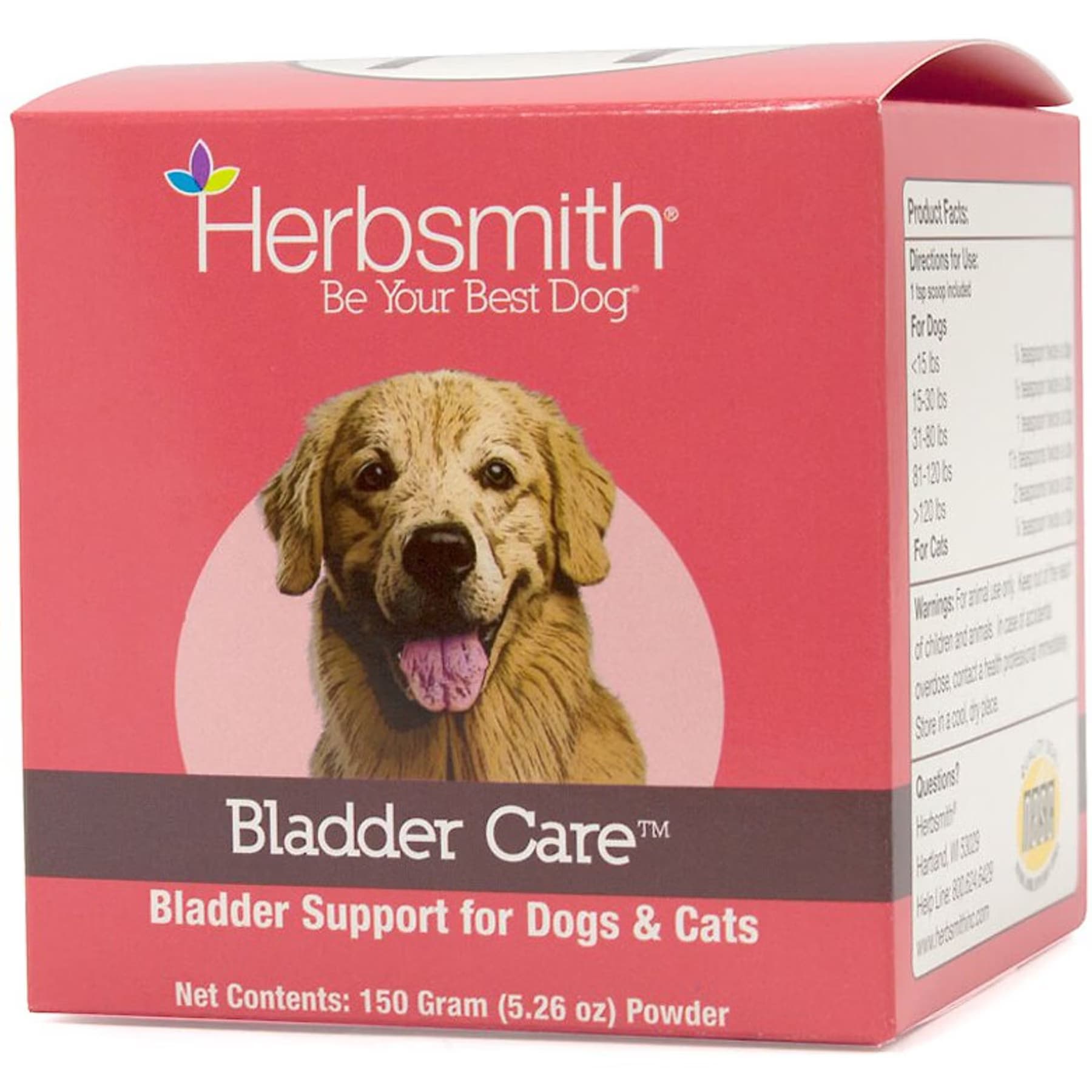 Herbsmith Herbsmith Herbal Blends Bladder Care Powdered Dog & Cat Supplement, 150g jar