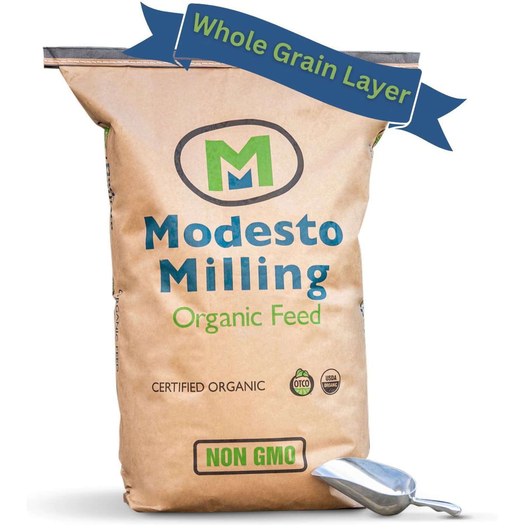 Modesto Milling Modesto Milling Organic 17% Protein Whole Grain Layer Chicken Feed