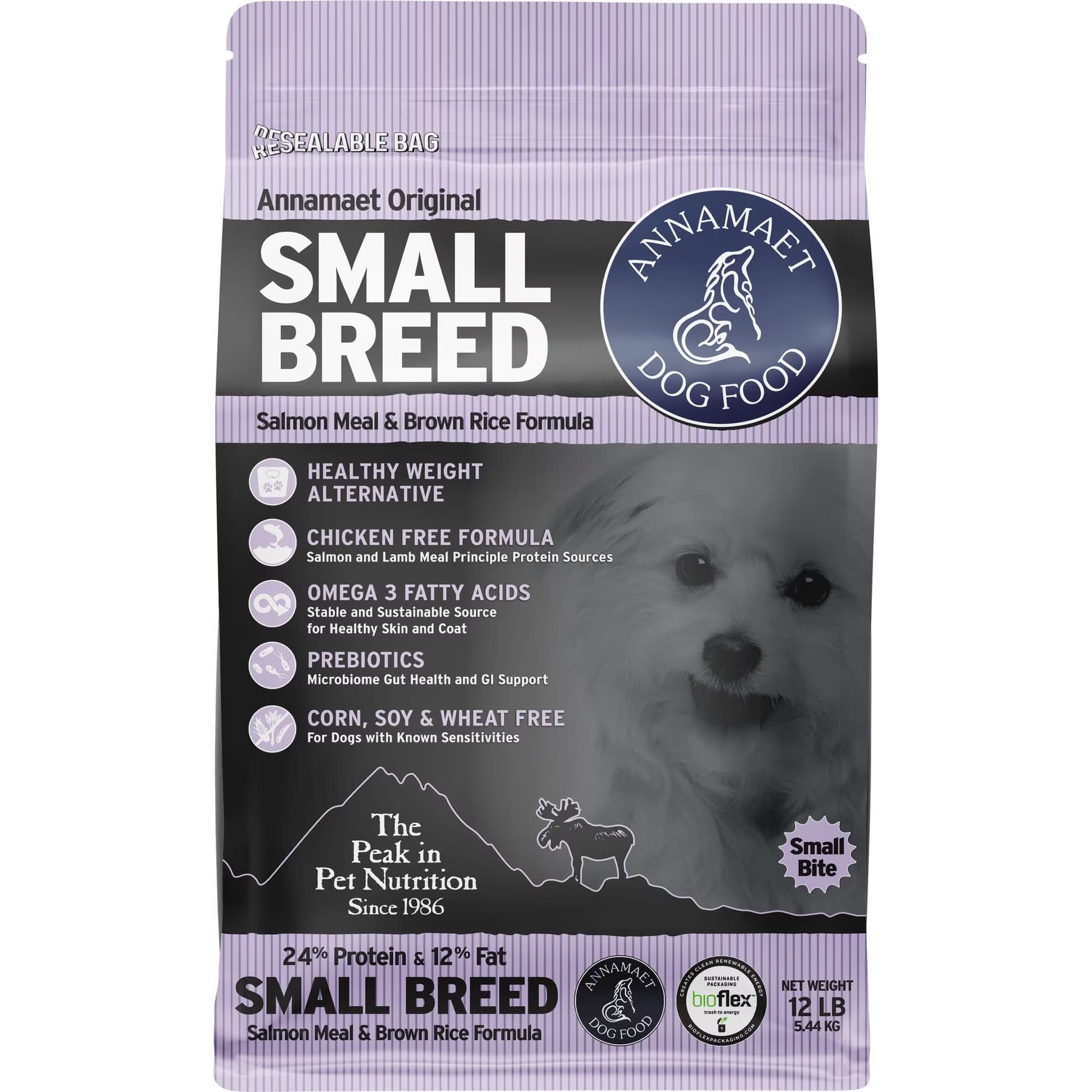 Annamaet Original Small Breed Salmon Formula Dry Dog Food — view 2